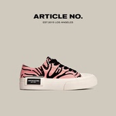 NO.2025新品 厚底增高单鞋 粉跃斑马新品 ARTICLE 帆布鞋 休闲鞋 鞋 子