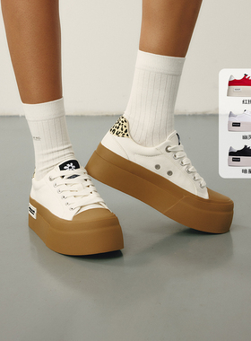 ARTICLE NO厚底增高小白鞋休闲鞋时尚女