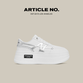 面包鞋 26新品 女春 6cm厚底增高小白鞋 休闲鞋 ARTICLE NO.松糕板鞋