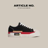 柯淳同款 男女款 ARTICLE 子休闲鞋 大头鞋 NO.厚底增高帆布鞋