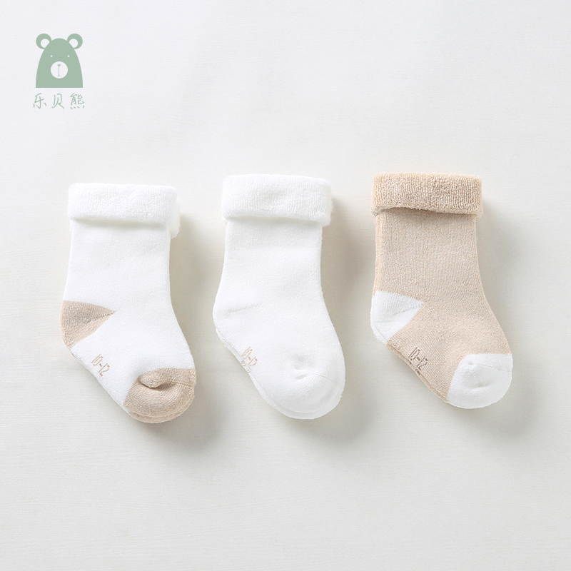 婴儿彩棉毛圈中筒袜宝宝秋冬加厚保暖袜子新生儿棉袜中小童毛巾袜在类目 童装/婴儿装/亲子装, 儿童袜子(0-16岁)中 - 来自Buy2taobao.com提供专业的淘宝代购服务