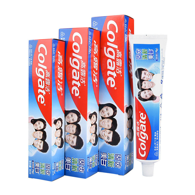 高露洁牙膏2元全效90克天然多效牙膏清香男女薄荷防蛀牙膏