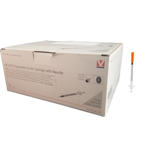 古氏进口胰岛素专用微量注射器