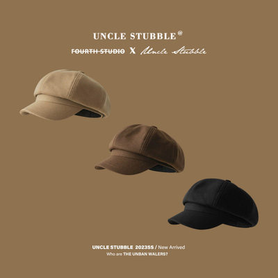 秋冬女生显脸小百搭贝雷帽