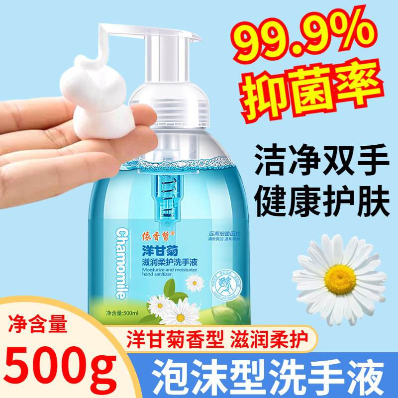 依香皙杀菌消毒抑菌泡沫型洗手液图片