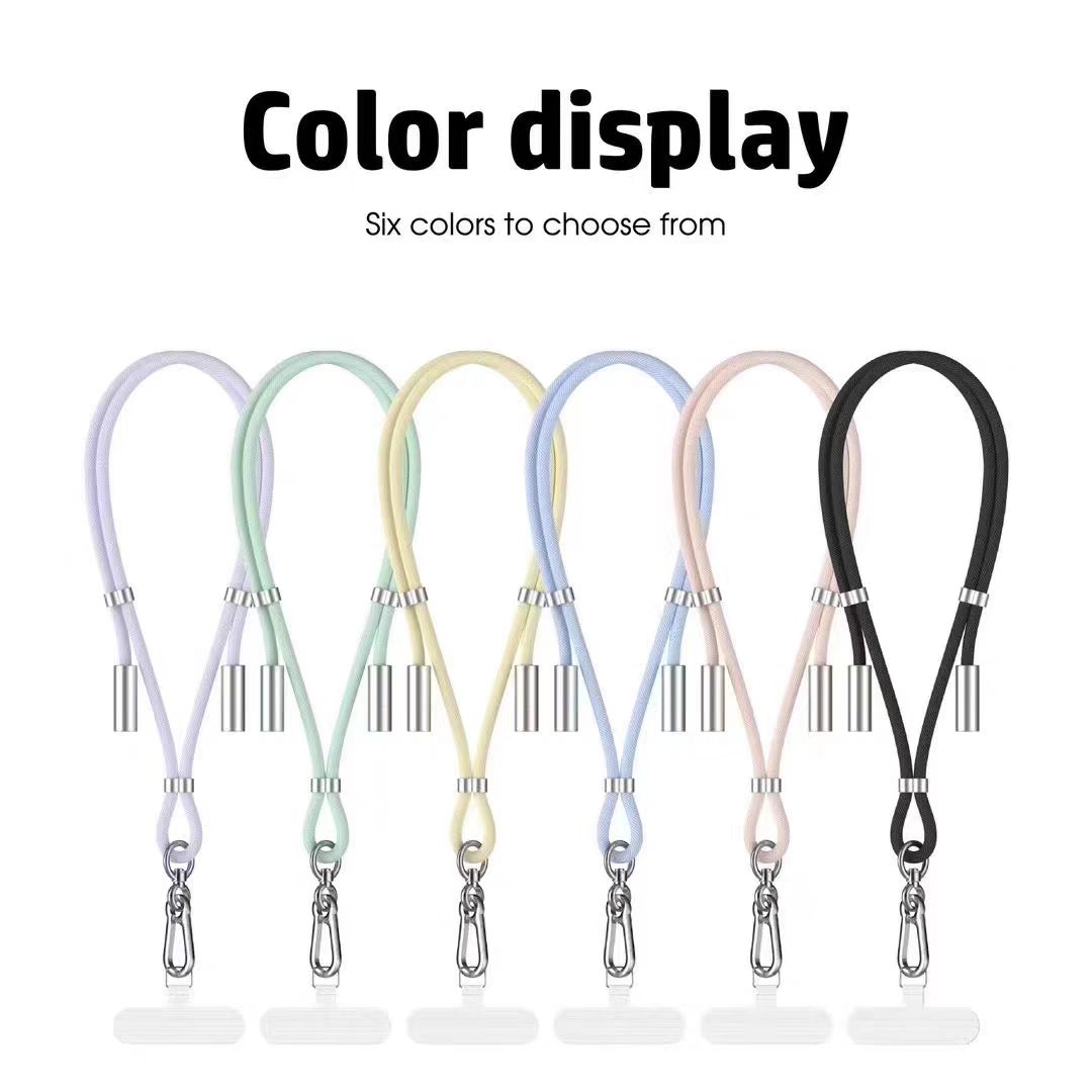 手机挂绳斜挎可背充电数据线2合1手机链type-c快充防丢