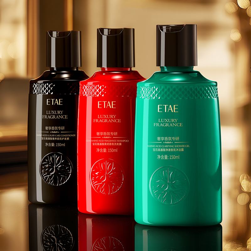梵贞宝石氨基酸净澈香氛沐浴露男女清洁身体洗发水护发素香氛组合