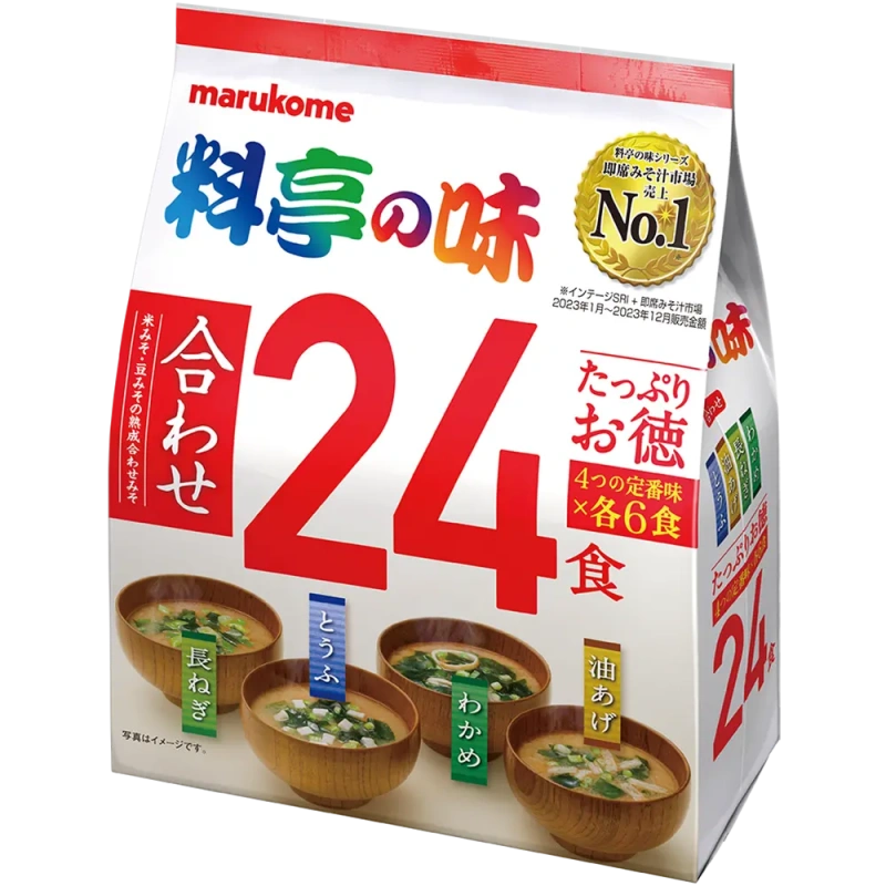 日本Marukome味噌汤包料亭の味速食即食味增汤神州一味噌