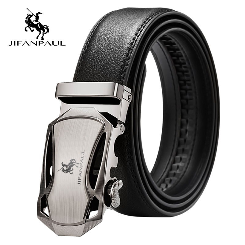 自动扣腰带男士休闲风商务真皮
