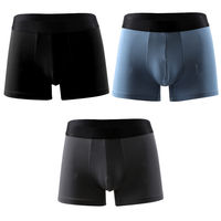 Extra-large fat men's briefs with a flat Angle weighing 300 pounds and extra-large high-waisted fat men's briefs weighing 200 pounds for spring and autumn thumbnail 4