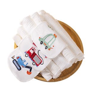 幼儿园纯棉儿童后背防出汗吸汗巾宝宝隔汗垫背巾小孩子出汉巾恐龙