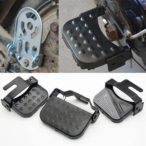 1 Pair Bicycle Rear Pedals Non-Slip Folding Pedal Footpegs B