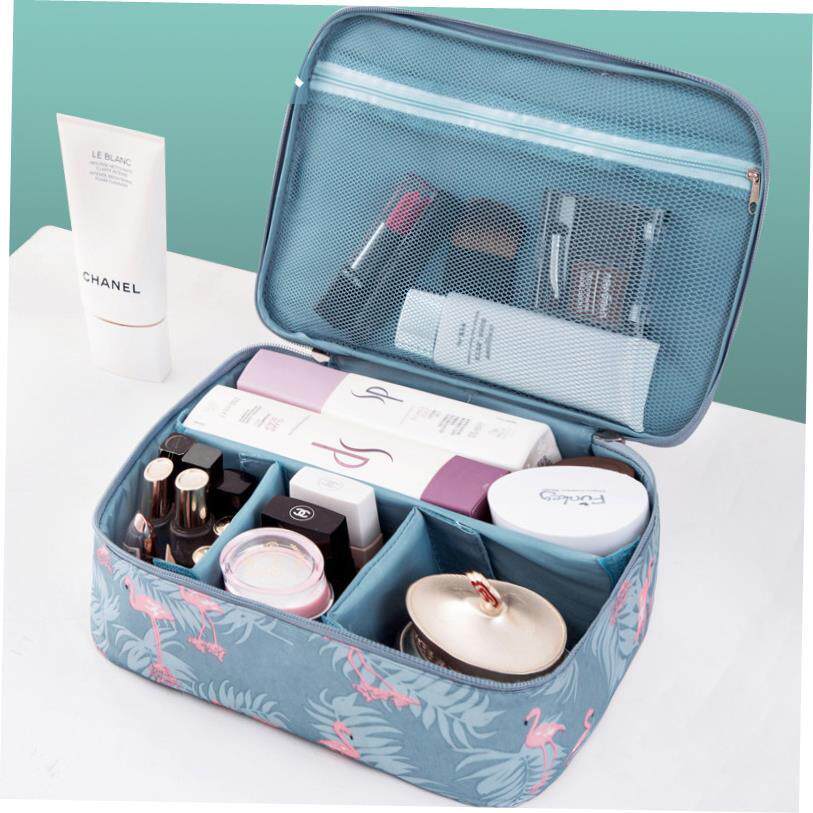 Women Professional Suitcase Makeup Box Make Up Cosmetic Bag