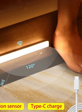 Motion Sensor Light Wireless LED Night Lights Bedroom Decor