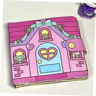 Sanrio DIY Quiet Book Kuromi Cinnamoroll Melody Handmade Sem