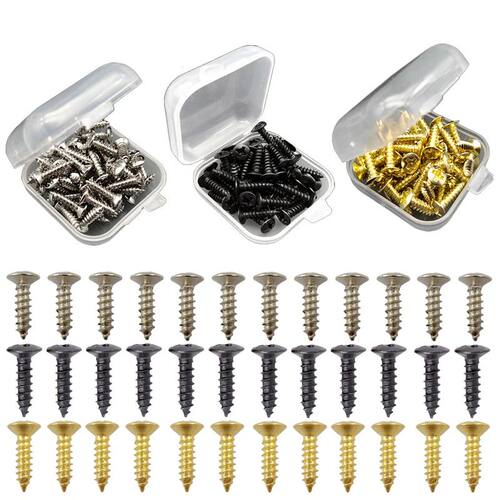 electric guitar bass protective plate screws 3*12mm protecti