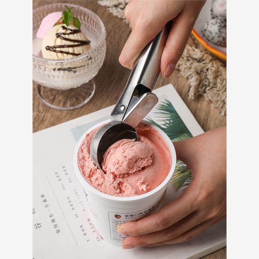 Ice-cream Scoop Ice Cream Stainless Steel Ice Ball Maker Yog