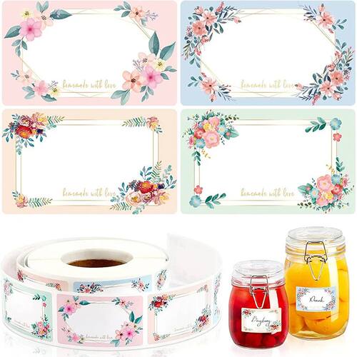 50/100/250PCS Flowers Name Lables Sunflowers Packaging Stick