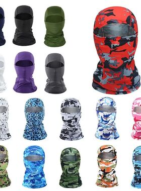 Men Balaclava Face Mask Summer Sun Protection Bandana Hiking