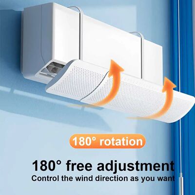 Anti-Direct Blowing Air Conditioning Wind Deflector Wall-Mou