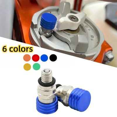 M5x0.8 Motorcycle Bleed Front Fork Air Bleeder Valves for Ya