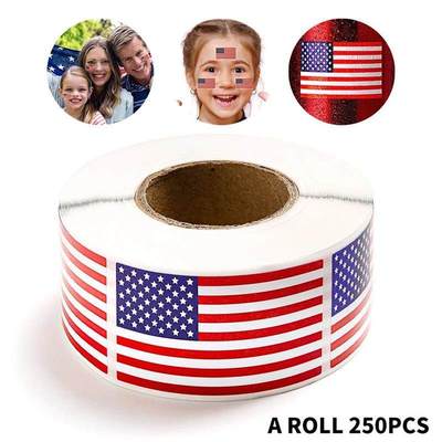 50-2PcAmericanFlagSt