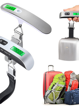 Portable LCD Digital Hanging Scale Luggage Suitcase Baggage