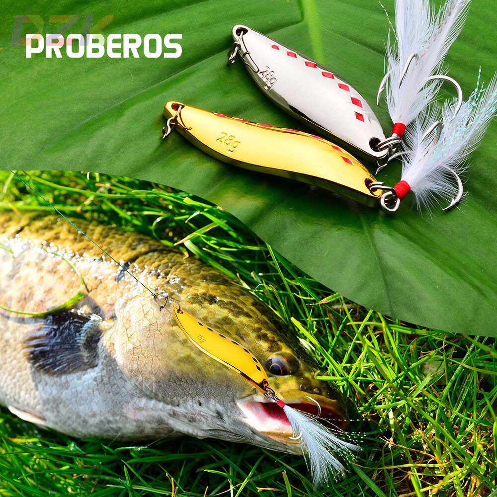 金银亮片带羽毛钩10G/15G/20G/5.5CM奥金6#钩淡水马口适用DW392m3