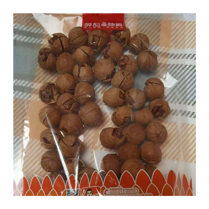薛记炒货手剥山核桃奶油味每日坚果奶油核小胡桃特产超好剥小零食