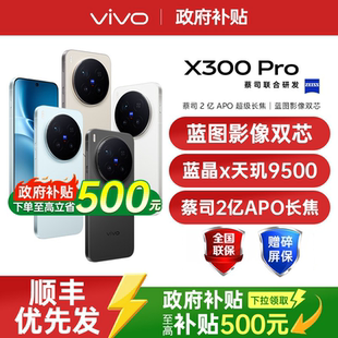 【国家补贴至高立省500】vivo X300 Pro 新品大电池大容量天玑旗舰芯片vivo旗舰拍照手机