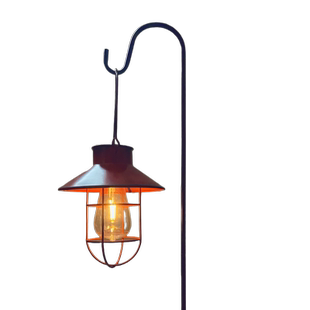 铁艺复古庭院挂灯摆件装饰太阳能吊灯花园别墅户外路灯室外防水