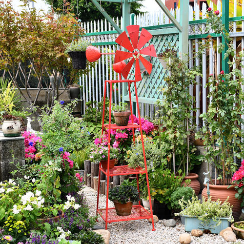 露台花园户外花架庭院素材模板 露台花园户外花架庭院图片下载 小麦优选