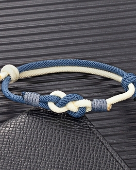 环铭原创八字同心结手绳纯手工编织闺蜜情侣手绳中国风可调节手链