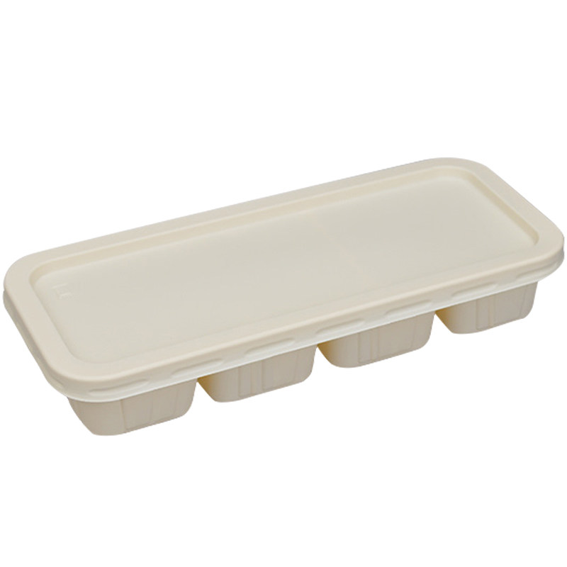 一次性玉米环保双格高档打包盒