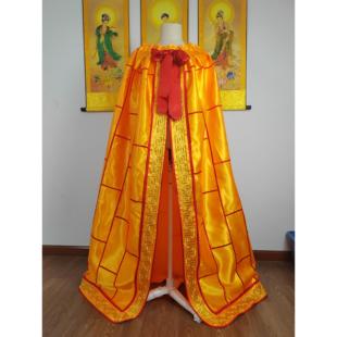 新款佛像披风袈裟菩萨披风地藏王祖师爷佛衣佛袍披袍红色斗篷佛祖