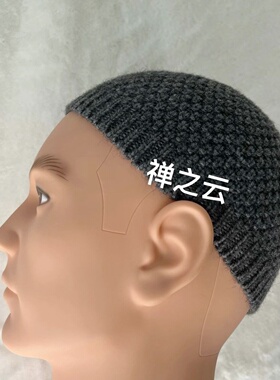 新款僧人瓜皮针织帽秋冬款高颜值通用弹性
