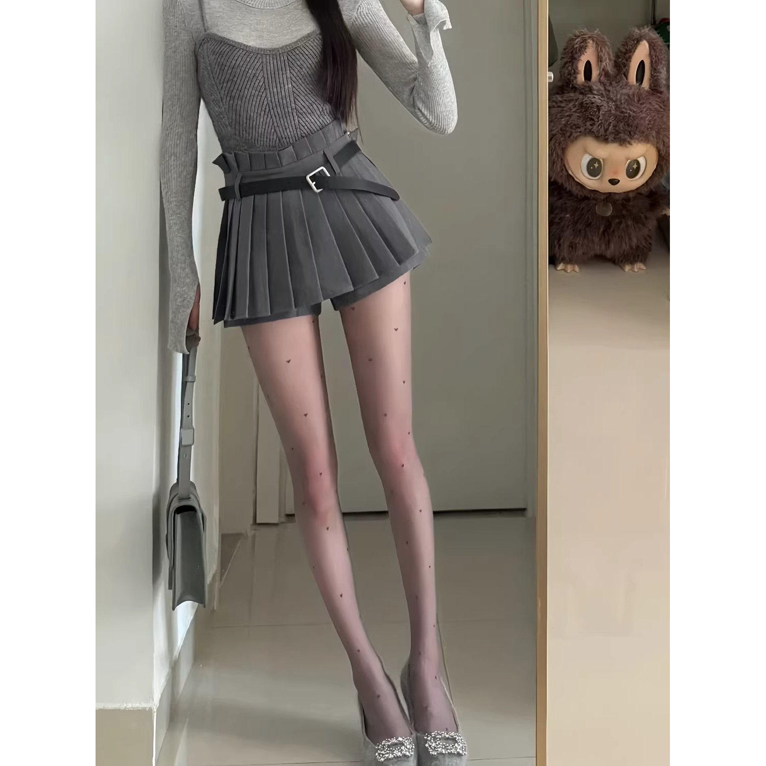 0D超薄高透显瘦美腿连裤袜
