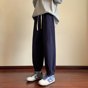 1015-2货号WK403-P45夏季宽松舒适百搭休闲九分裤男(控68），男装休闲裤，星座1015-2