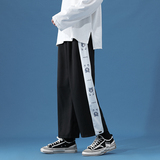 XZ1015-2-A31-P40冰丝薄款休闲裤宽松透气九分裤男-控55，商品下架区，星座1015-2