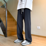 XZ1015-2货号BK012-P55春季百搭街头显瘦直筒简约休闲长裤男控78，男装休闲裤，星座1015-2