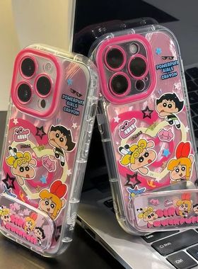 飞天小女警小新适用opporeno13手机壳reno12/11/10/9/8/7/6/5k新款findx8女a97/a96/a93s/a58x/a5pro全包k12x