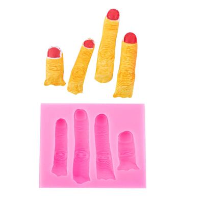 Halloween Spooky Simulation Broken Finger Silicone Molds Fli