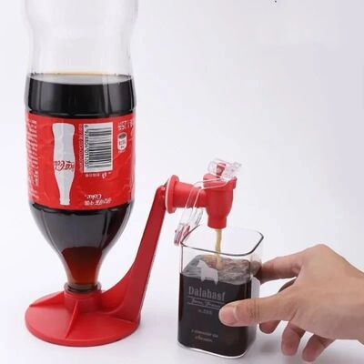 Fashion Drink Dispenser Coke Soda Bottle Inverted Carbonated