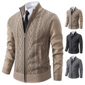 winter new padded 2023 cashmere and casual warm autumn men