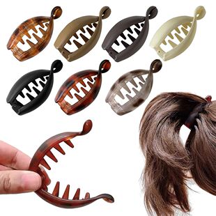 Vertical Hair Clip,Low Hair Volume Anti-slip Temperament Ver