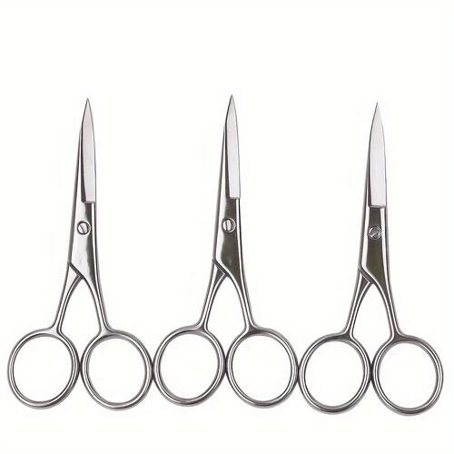 1 PC Small Eyebrows Shaver Stainless Steel Sewing Scissors E