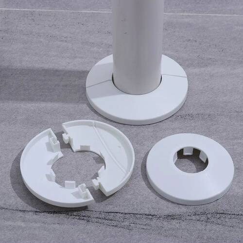 1Pc Plastic Wall Hole Pipe Collars Cover Shower Faucet Angle