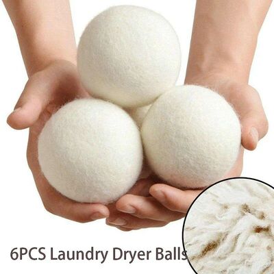 5cm Wool Dryer Balls Reusable Softener Laundry 5cm Laundry B
