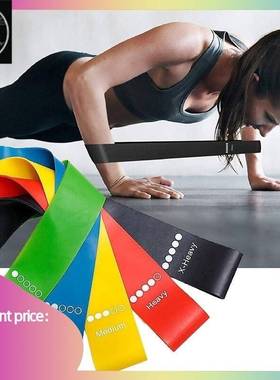 Yoga Resistance Rubber Bands Fitness Gym Sport Elastic Band