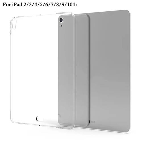Clear Silicone Case For iPad 10th Gen Pro 11 2022 2021 2020